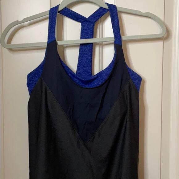 Under Armour studio lux tank black & blue S - Picture 4 of 6